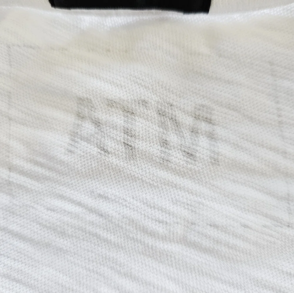 ATM Anthony Thomas Melillo White Heathered Schoolboy Crew Neck Tee T-Shirt M - Picture 12 of 13